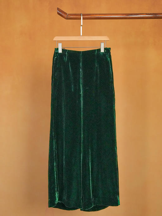 X&F258392K丝绒裤子。 商品图3