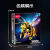 【新品】森宝积木机械蜜蜂可变形拼搭积木拍拍灯光模型玩具礼物 商品缩略图4