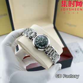 升级版 浪琴心月月相系列 表径30.5mm 绿罗马 女士腕表