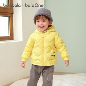 巴拉巴拉balaOne儿童羽绒服女童男童2025年冬季宝宝可爱保暖外套