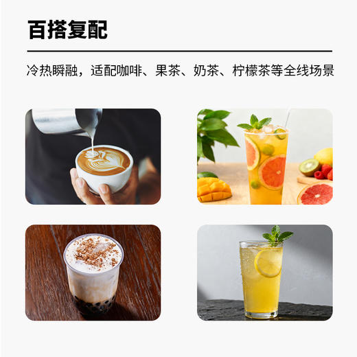 D1  冰蔗风味糖浆 甘蔗风味 1.25kg/瓶*3瓶 商品图3