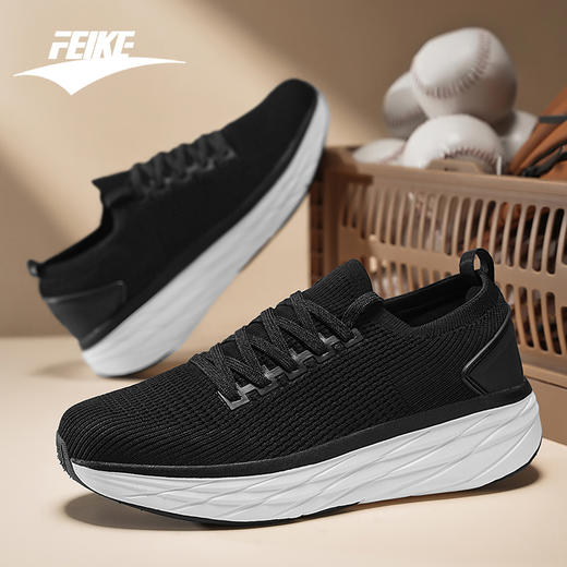 FEIKE菲克男女健步跑鞋 | 四季可穿 柔软舒适 飞织鞋面 透气耐磨 商品图1