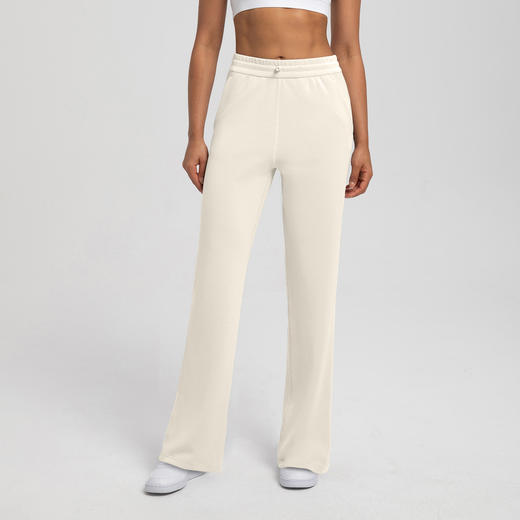 跃牌【倚窗听雨】Athena 砂洗空气层瑜伽长裤女莫代尔宽松显瘦运动健身直筒裤CK138 商品图2