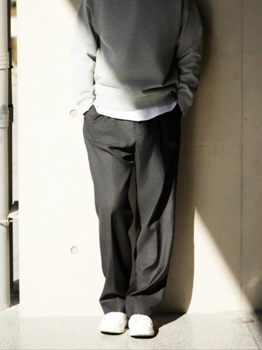 25新款秋冬款！ 羊 绒混纺！！手感无敌！dst箭头家男士针织长裤锥形裤宽松版 商品图4