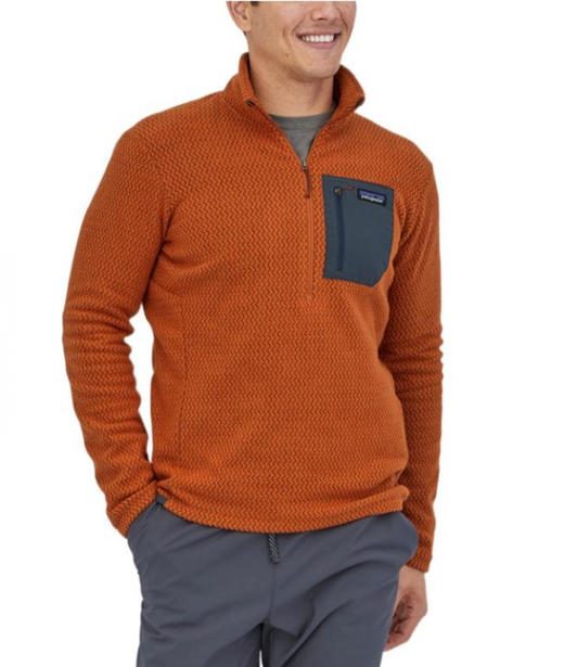 Patagonia 爆款R1 Air系列户外功能性半拉链保暖抓绒衣（SS） 商品图2
