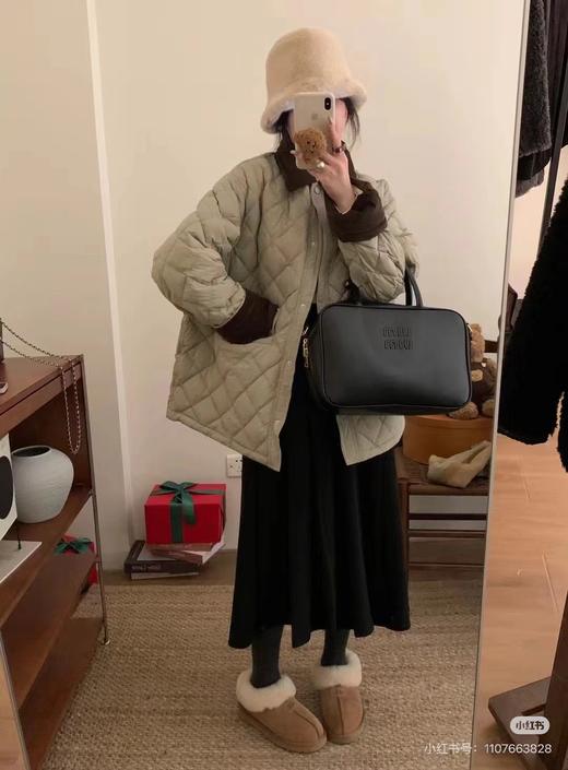 D101062可手拎也可斜挎棉质缎面衬里保龄球公文包 商品图8