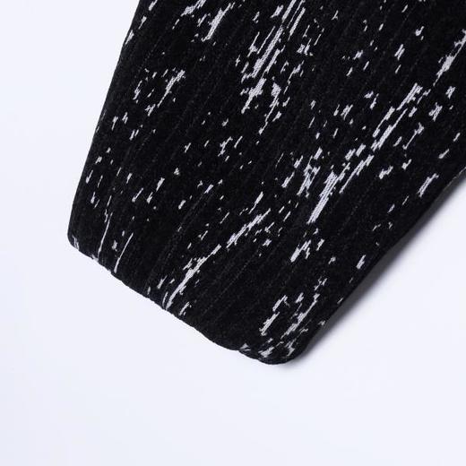 SDSA男士秋冬新款痞帅男装简约撞色竖纹拉链立领夹克外套百搭时尚 商品图4