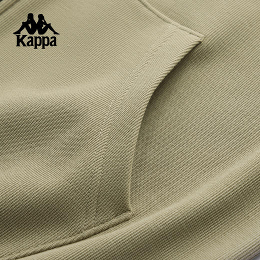 Kappa 运动外套女2025新款秋冬加绒连帽外套宽松上衣男K0FY2MK71 商品图4