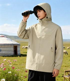 【防泼耐磨 防风有型 内里加绒】斯辰唯佳软壳衣外套（A87-DQC6611）