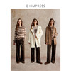 C+IMPRESS/西嘉修腿神器 高智淡人风垂感针织裤羊毛直筒裤女秋冬 商品缩略图1