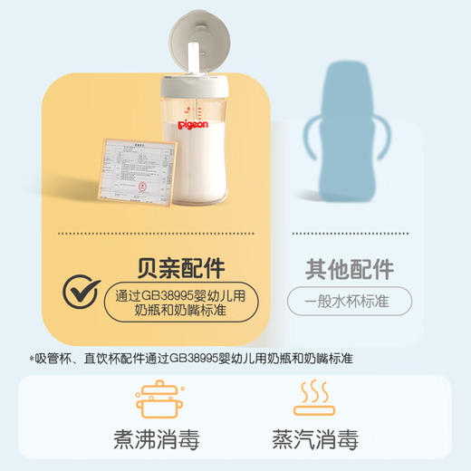 贝亲 ppsu奶瓶系列杯头配件 商品图5