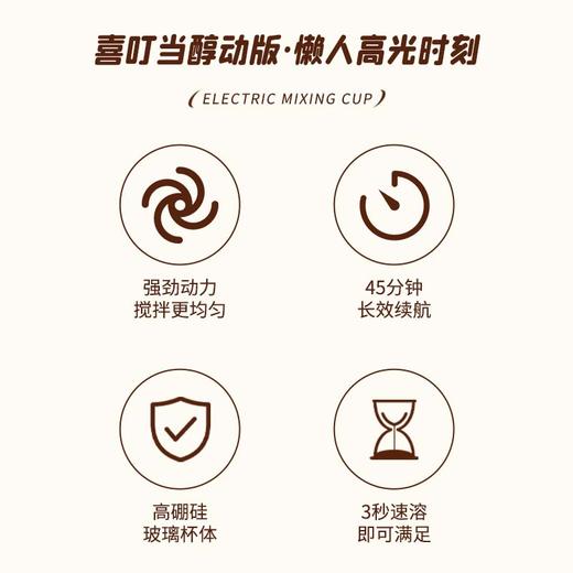 喜叮当醇动电动玻璃搅拌杯 商品图1