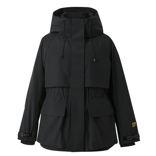 【95白鹅绒】三彩2025冬季新款工装户外宽松保暖羽绒服外套中长M 商品图4