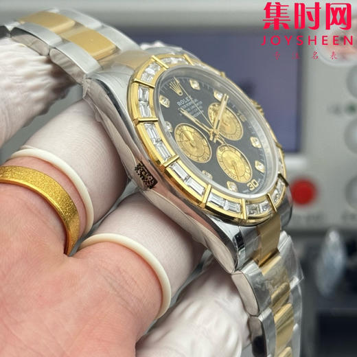 劳力士 ROLEX PPM迪通拿改装系列 迪通拿方钻隐藏款竹节钻 男士腕表 商品图5