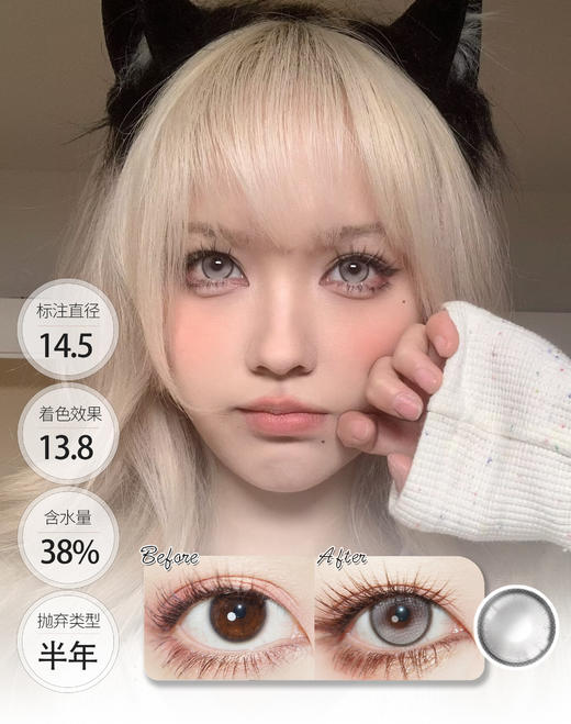 小熊软糖灰 小熊软糖棕 │ ALLECON 半年抛 商品图1