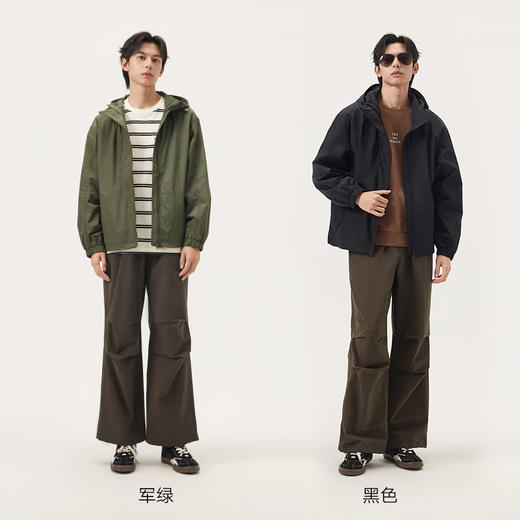 gxg.jeans男装 多色户外工装休闲防风连帽夹克外套男 25年秋热卖 商品图4