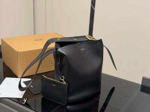 D101066谁能拒绝一只这么好看的桶包！简约风小logo单肩斜挎包 商品图8