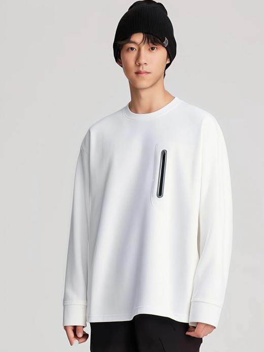 【细腻柔软 格调有型 多款可选】斯辰唯佳迪桑平纹科技吸汗透气长袖T恤合集（A72-7901/A72-7902/A72-7903/A72-7905） 商品图9