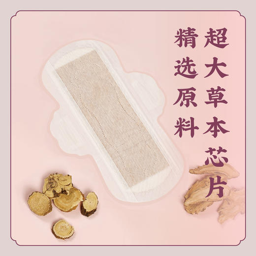 陈允斌亲研草本配方【卫生巾/护垫/夜安裤】月月顺时卫生巾 护垫日用夜用夜安裤成人尿不湿 商品图1
