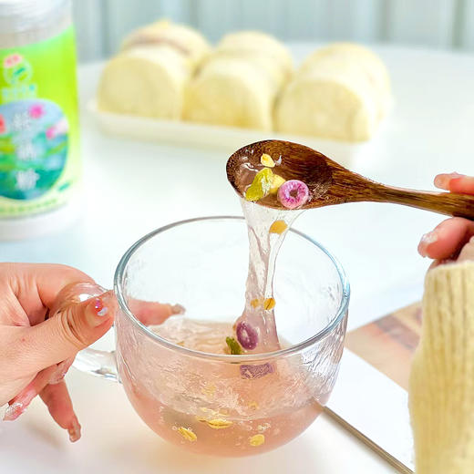 2025年新磨『洪湖纯藕粉』送葡萄干，清香顺滑，健康纯正，16斤新鲜莲藕才出1斤藕粉，无香精色素防腐剂，无淀粉勾兑 商品图3