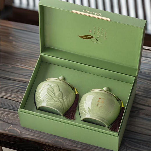 2026新茶正宗恩施玉露绿茶春茶明前头采茶叶陶瓷礼盒250g湖北茗茶 商品图1