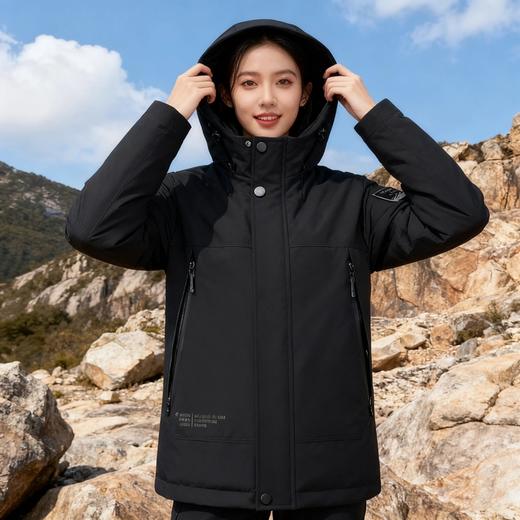 【羊毛混棉 蓄热拉满 防风防泼】Schenvega情侣防寒抗冷衣三防羊毛棉衣穿到零下10度左右（C90-N2512） 商品图8