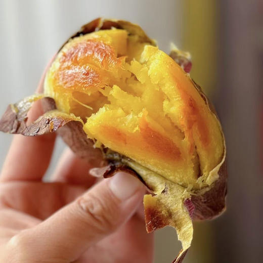 山东 榴莲蜜薯   蒸烤双吃，丝滑香甜，糖度最高可达40°+ ，多种烹饪方式， 吃起来软糯香甜，完全不干不噎！ 商品图1