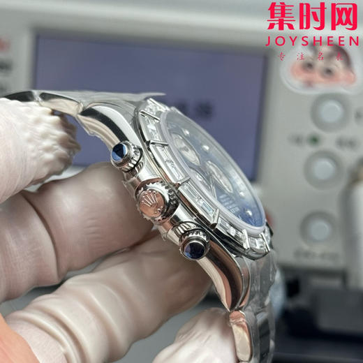 劳力士 ROLEX PPM迪通拿改装系列 迪通拿方钻隐藏款竹节钻 男士腕表 商品图6