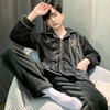 【GZ】无忧购男士法兰绒开衫两件套家居服睡衣（截单后3-5天发货) 商品缩略图8