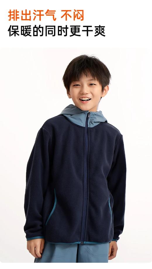 现货速发  2025冬季新款云感摇粒绒连帽上衣 商品图4