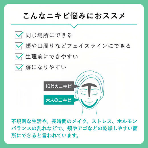 Kracie肌美精祛痘美白保湿面霜 50g【BS】 商品图4