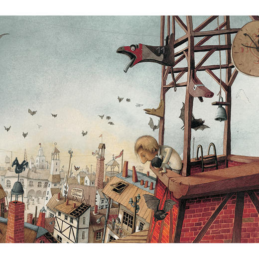 拇指男孩的秘密日记 奇幻童话手账日记体文学绘本艺术收藏画册 后浪正版 商品图3