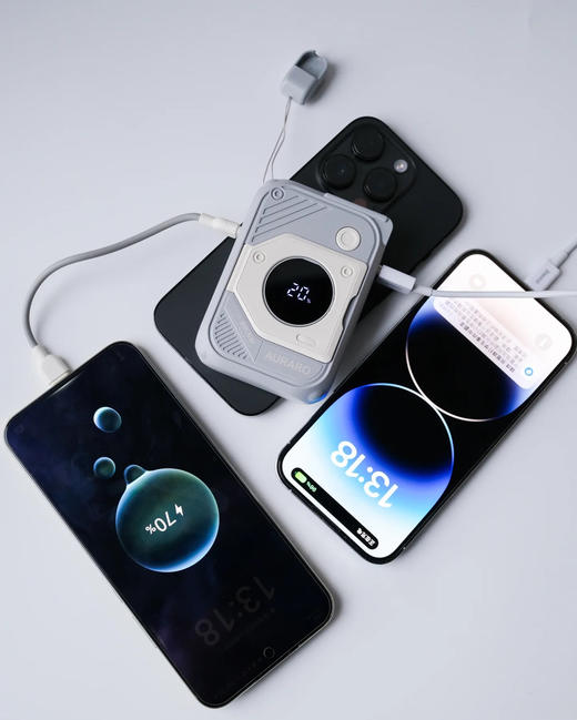 磁吸充电宝自带插座K28  10000 毫安  带支架  A-5281 商品图12