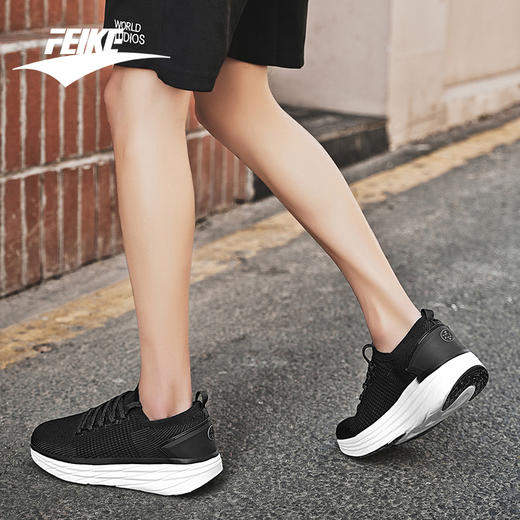 FEIKE菲克男女健步跑鞋 | 四季可穿 柔软舒适 飞织鞋面 透气耐磨 商品图5