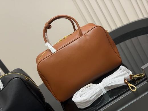 D101062可手拎也可斜挎棉质缎面衬里保龄球公文包 商品图12