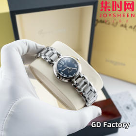 升级版 浪琴心月月相系列 表径30.5mm 蓝罗马 女士腕表