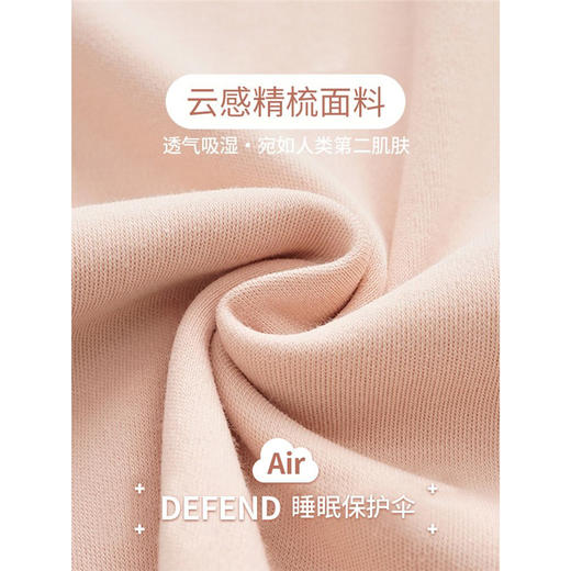 棉情侣睡衣、长袖翻领家居服、韩版可爱女士加大码、男士秋冬家居服可外穿 商品图3