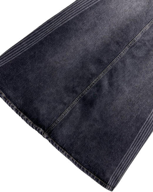 女款水洗logo牛仔裙半裙010 商品图2