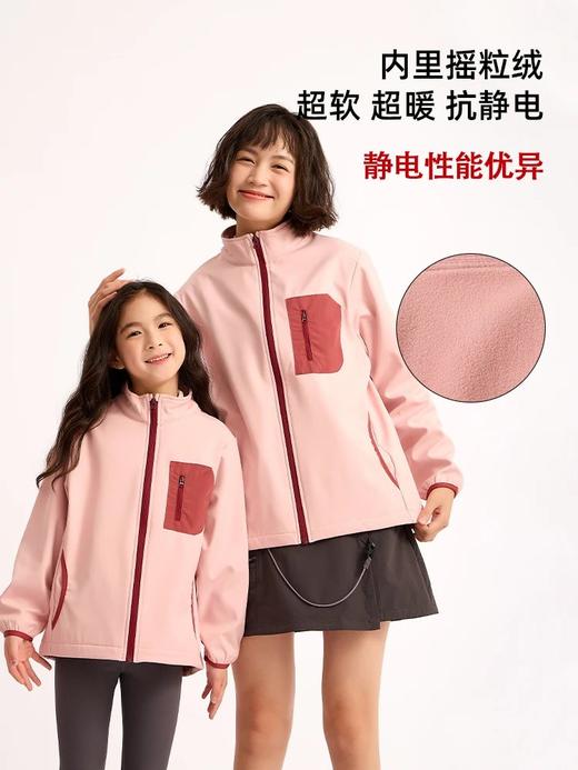 现货速发  2025年冬季新款轻旅软壳加绒外套 商品图2