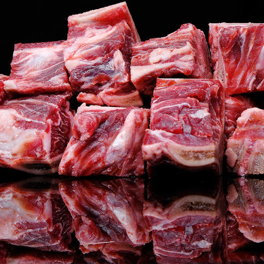 雪山牛谷新疆原切煲汤牛脊骨1000g*2袋 商品图2