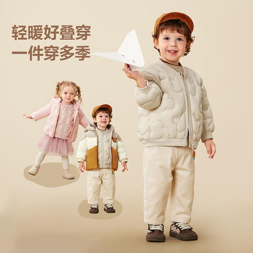 【三防】迷你巴拉男女童羽绒服轻薄宝宝婴儿外套2025冬新品 商品图4