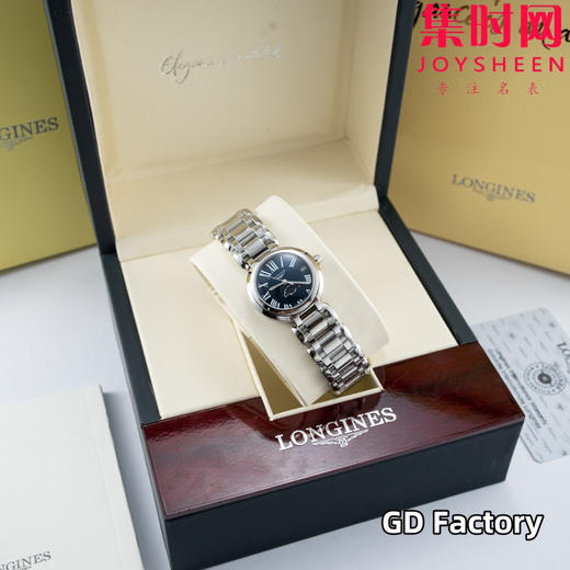 升级版 浪琴心月月相系列 表径30.5mm 蓝罗马 女士腕表 商品图3