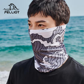 伯希和户外骑行面罩百变魔术巾防晒护颈防尘围脖防沙印花围巾脖套