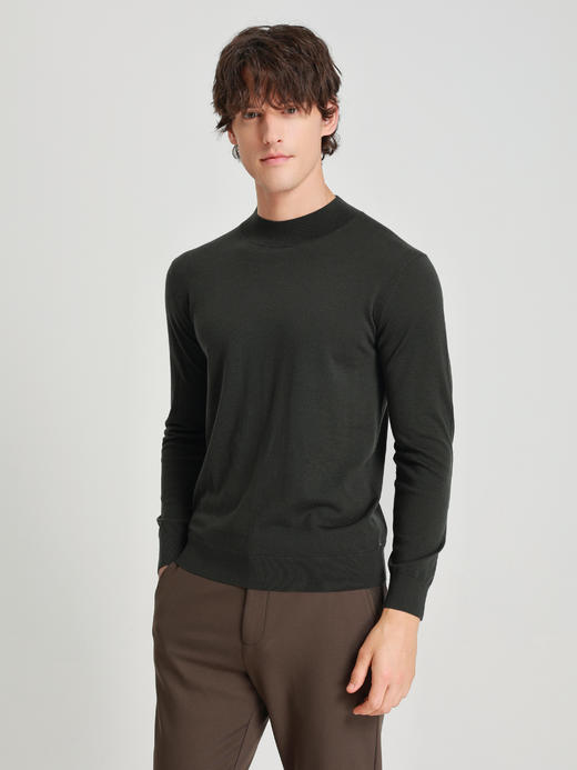 callisto黑色绵羊毛毛衣 商品图8