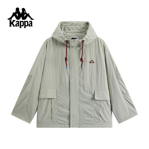 Kappa 户外运动棉服男2025冬季新款保暖连帽外套棉衣女KPCJDMM18 商品图1