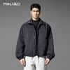 PINLI品立2025秋季新款男立领宽松夹克潮牌工装百搭休闲茄克外套GD253104005 商品缩略图0