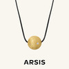 ARSIS｜纯真年代系列 丝光金月长项链 商品缩略图0