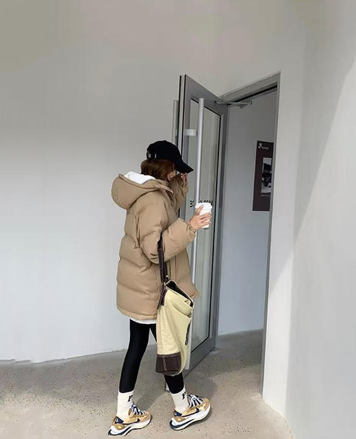 亏清！80%白鸭绒 网红同款！立领夹克羽绒服 商品图4