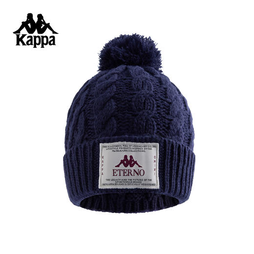 Kappa 运动帽子男2025新款冬季保暖针织毛线帽女冷帽潮K0FZ8ME18 商品图0