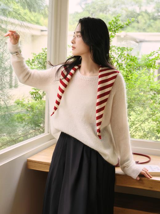 马海毛羊毛套头毛衫FCF3WST092 商品图2